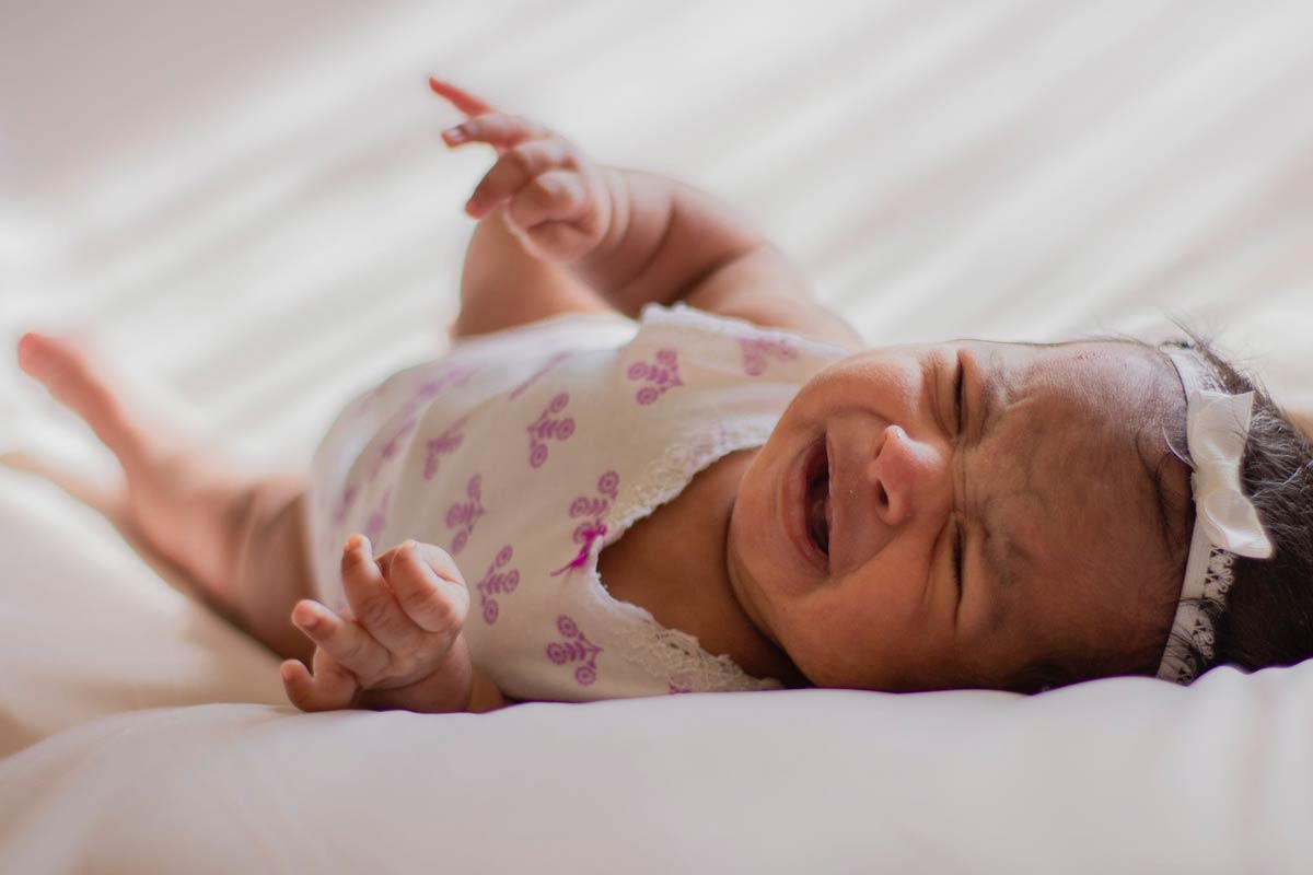 baby blocked tear duct clogged