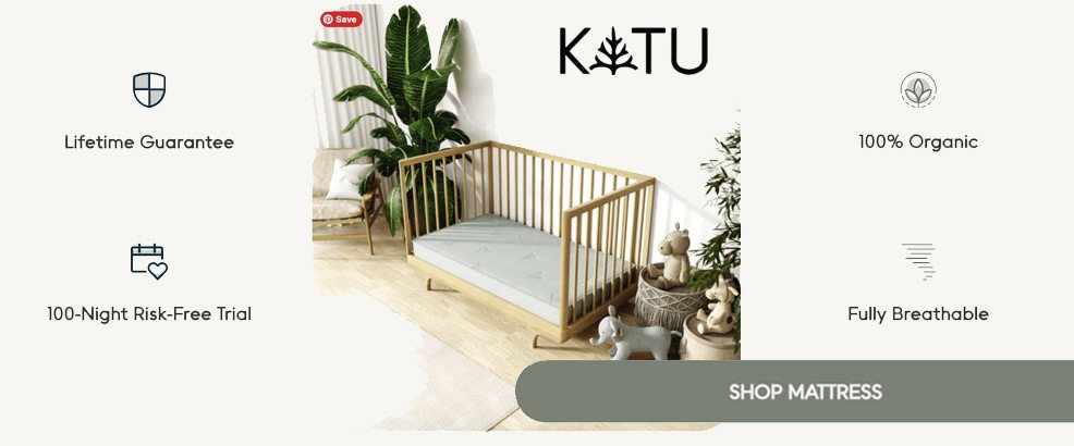 check prices on the katu organic crib mattress
