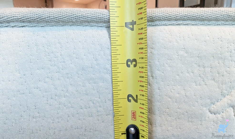 katu crib mattress thickness measurement